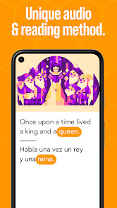 Screenshot 1 for Beelinguapp Learn Languages APK 3.153 (Premium) Android