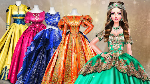 Screenshot 6 for Fashion Game Makeup Dress up MOD APK 2.9.3 (Unlimited Diamond) Android