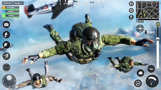 Screenshot 5 for Anti-Terrorist Shooting Game MOD APK 4.8 (God Mode Dumb Enemy) Android