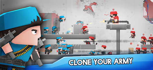 Screenshot 5 for Clone Armies Battle Game Mod APK 9.0.4 (menu) Android