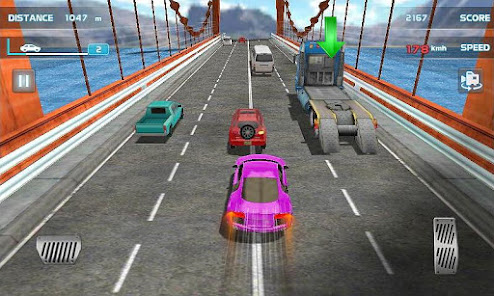 Screenshot 2 for Turbo Driving Racing MOD APK 3D 3.0 (God Mode) Android