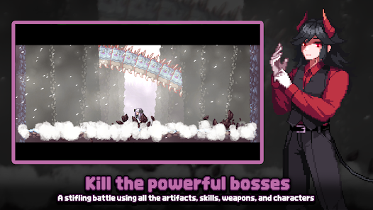 Screenshot 6 for Dungeon Slasher Roguelike MOD APK 0.737.4 (Damage Multiplier God Mode) Android