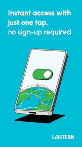 Screenshot 1 for Lantern Open Internet for All MOD APK 7.7.1 (Premium Unlocked) Android