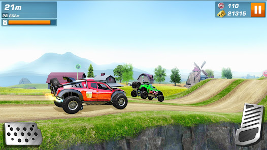 Screenshot 7 for Monster Truck Xtreme Racing MOD APK 3.4.268 (Unlimited Gold) Android
