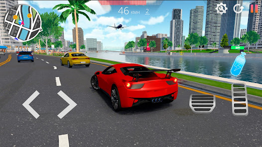 Screenshot 1 for Car Real Simulator MOD APK v2.0.34 (Unlimited Money Unlocked) Android