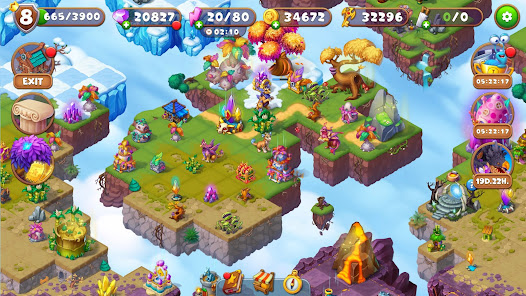 Screenshot 7 for Mergest Kingdom Merge game MOD APK 1.369.23 (Unlimited Money) Android