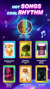 Screenshot 3 for Dancing Road Color Ball Run MOD APK 2.4.5 (Unlimited Hearts VIP Unlocked) Android