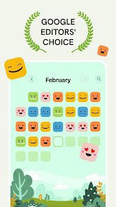 Screenshot 1 for Daylio Journal Mood Tracker MOD APK 1.56.0 (Premium Unlocked) Android