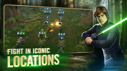 Screenshot 5 for Star Wars Galaxy of Heroes MOD APK 0.33.1484006 (God Mode Always Turn) Android