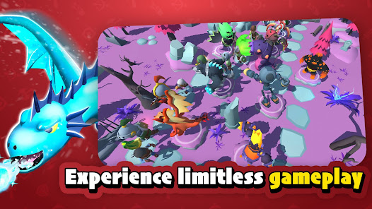 Screenshot 5 for Idle Monster TD Evolved MOD APK 74.1.0 (One Hit Kill) Android