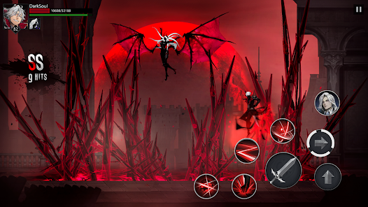 Screenshot 3 for Shadow Slayer Demon Hunter MOD APK 1.2.40 (Unlimited Money Menu) Andriod