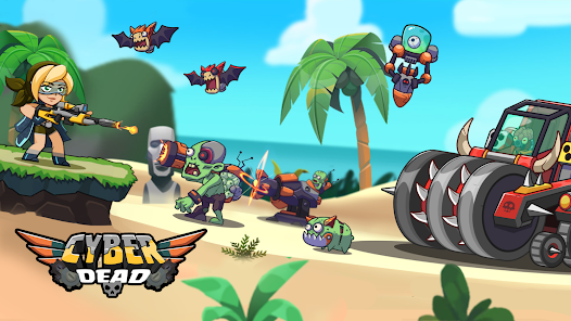 Screenshot 6 for Cyber Dead Super Squad MOD APK 1.0.63.04.01 (One Hit God Mode) Android