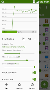 Screenshot 2 for Advanced Download Manager Pro Mod APK 14.0.38 Android