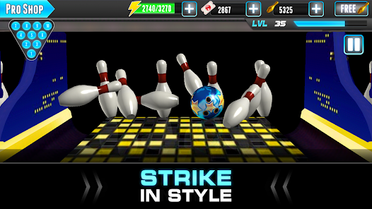 Screenshot 4 for PBA Bowling Challenge MOD APK 3.8.56 (Unlimited Tickets Pins) Android