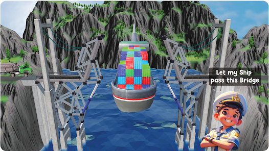 Screenshot 5 for Bridgezz Bridge Builder MOD APK 3.5.8 (Free Rewards) Android