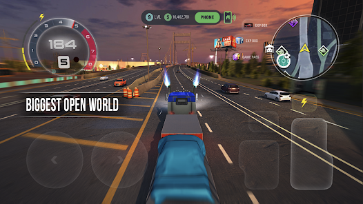 Screenshot 4 for Turbo Tornado Open World Race MOD APK 0.4.2 (Unlimited Money No Ads) Android