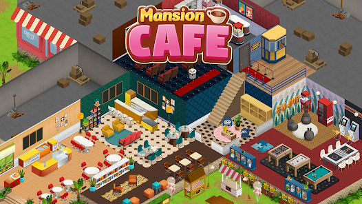 Screenshot 6 for Mansion Cafe Match Love Story MOD APK v4.12 (Unlimited Money) Android