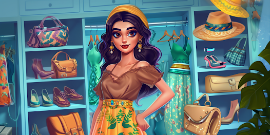Screenshot 3 for Fashion Shop Tycoon Style Game MOD APK 1.10.5 (Unlimited Money Life) Android