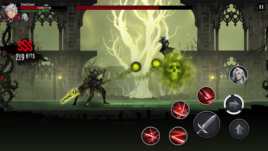 Screenshot 5 for Shadow Slayer Demon Hunter MOD APK 1.2.40 (Unlimited Money Menu) Andriod