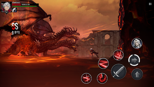 Screenshot 2 for Shadow Slayer Demon Hunter MOD APK 1.2.40 (Unlimited Money Menu) Andriod