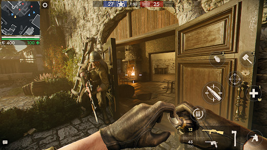 World War Heroes WW2 FPS Mod APK v1.47.0 (unlimited bullets) Android screenshot