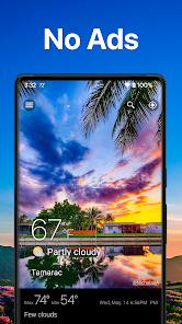 Screenshot 1 for Weather Widget Weawow APK v6.2.5 (Unlocked) Android