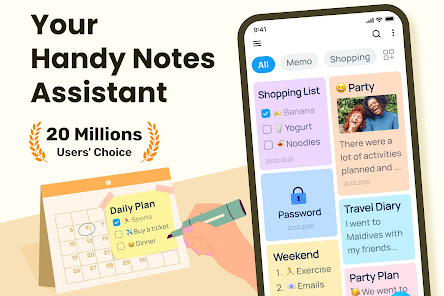 Screenshot 1 for Easy Notes VIP APK 1.2.58.0805 Android