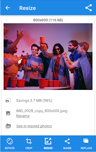 Screenshot 5 for Photo Picture Resizer MOD APK 1.0.332 (Premium Unlocked) Android