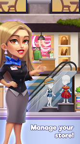 Screenshot 7 for Fashion Shop Tycoon Style Game MOD APK 1.10.5 (Unlimited Money Life) Android