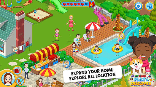 Screenshot 4 for My Town Build a City Life MOD APK 1.29.2 (VIP Unlocked) Android