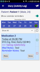 Screenshot 5 for Pill Reminder Med Tracker MOD APK 7.15 (Premium Unlocked) Android