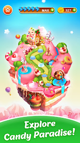 Screenshot 4 for Candy Charming Match 3 Games MOD APK 22.6.3051 (Unlimited Energy) Android