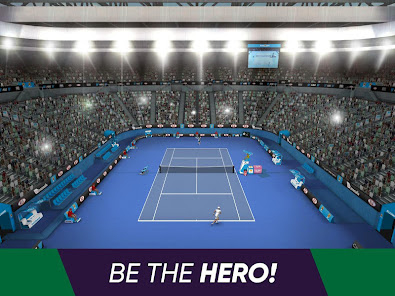 Screenshot 2 for Tennis World Open 2022 Sport MOD APK v1.2.5 (Unlimited Money Tournament Unlocked) Android