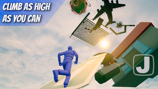 3D Ragdoll Parkour Adventure MOD APK 0.653 (Unlimited Money) Android screenshot