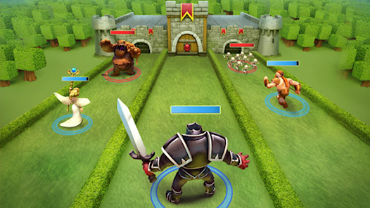 Screenshot 1 for Castle Crush Epic Battle Mod APK 6.3.4 (menu) Android