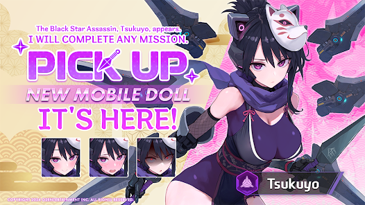 Screenshot 1 for Mecha Girls Survivor MOD APK 1.00.09 (Damage Multiplier God Mode) Android