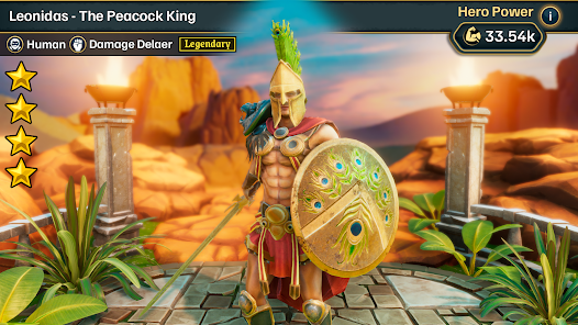 Screenshot 5 for Summoners Raid War Legend RPG MOD APK 3.7.2 (Menu One Hit) Android