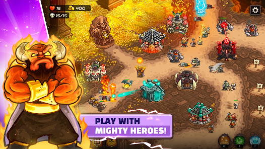 Kingdom Rush Vengeance TD Game 1.9.9 Mod APK Menu screenshot