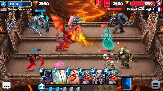 Screenshot 8 for Castle Crush Epic Battle Mod APK 6.3.4 (menu) Android