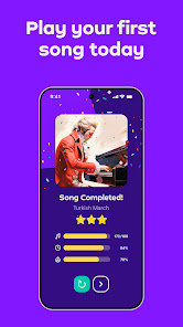 Screenshot 4 for Simply Piano Learn Piano Fast MOD APK 7.22.3 (Premium Unlocked Membership) Android