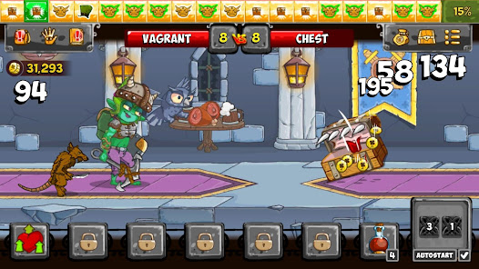 Screenshot 7 for Let’s Journey idle games RPG MOD APK 1.0.46 (Menu God Mode Money) Android