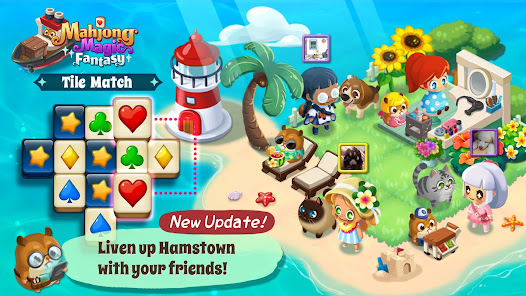 Screenshot 6 for Magic Fantasy Tile Match MOD APK 0.240217 (Unlimited Life No ADS) Android