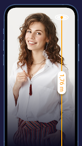 Screenshot 1 for AR Ruler App Tape Measure Cam MOD APK 2.7.9 (Premium Unlocked) Android