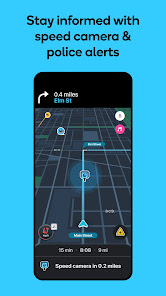 Screenshot 3 for Waze GPS Maps Traffic Alerts Live Navigation Mod APK 4.107.5.0 Android