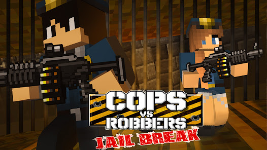 Screenshot 5 for Cops Vs Robbers Jailbreak MOD APK v1.144 (Unlimited Money Unlocked Weapon) Android