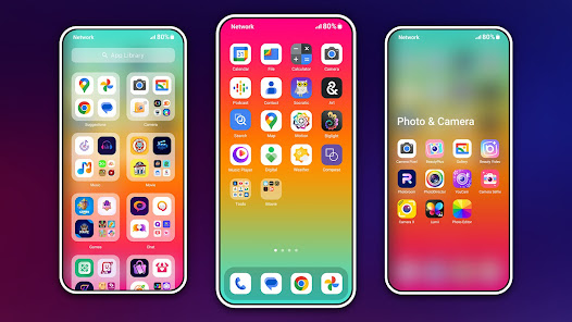 Screenshot 5 for Phone 15 Launcher OS 17 MOD APK 9.3.0 (Premium Unlocked) Android