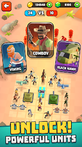 Screenshot 2 for Battle Simulator Warfare Mod APK 1.3.334 (money) Android