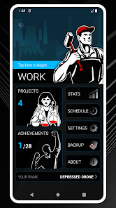 Productivity Challenge Timer MOD APK 1.12.13 (Premium Unlock) Android screenshot