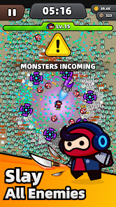 Screenshot 1 for Mini Hero Survivor MOD APK 1.2.1 (Free Rewards) Android