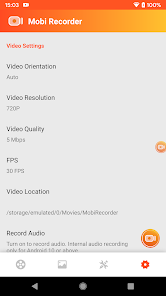 Screenshot 8 for Screen Recorder Mobi Recorder MOD APK 3.1.7.3 (Premium Unlocked) Android